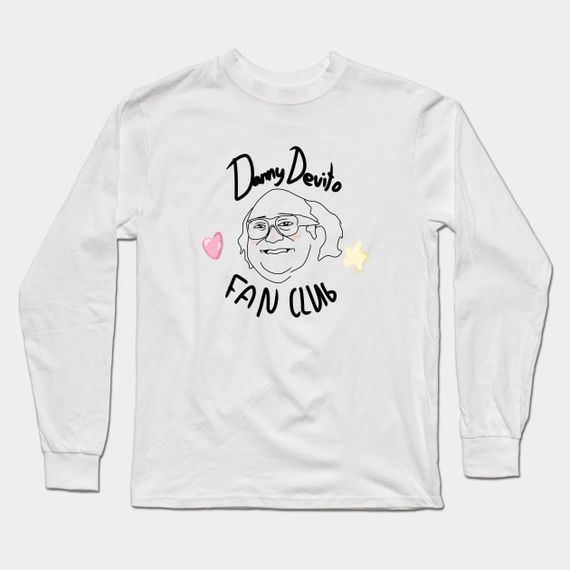 danny devito fan club Long Sleeve T-Shirt by tashadaniel